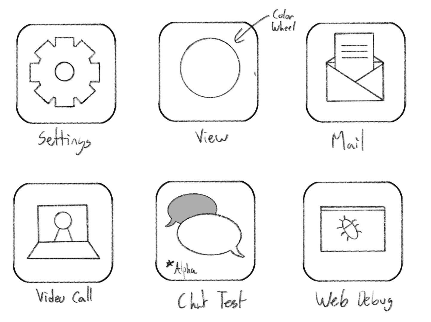 Apps sketch