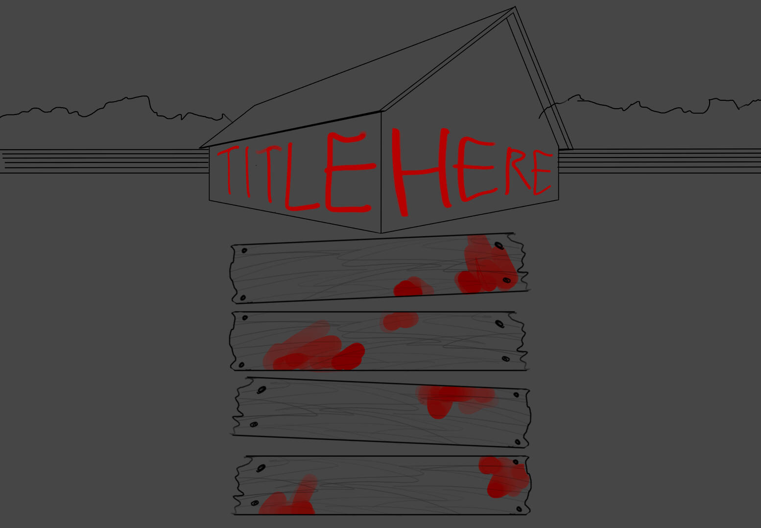 Title screen sketch