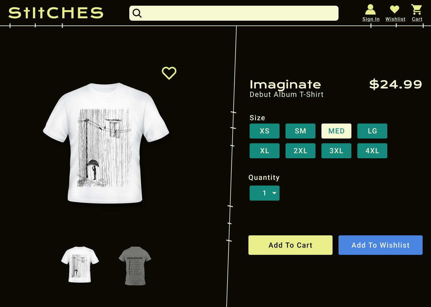 Imaginate Shirt - Front